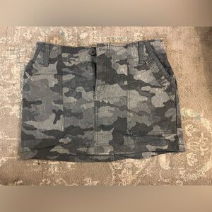 Wild Fable Camo Cargo Mini Skirt